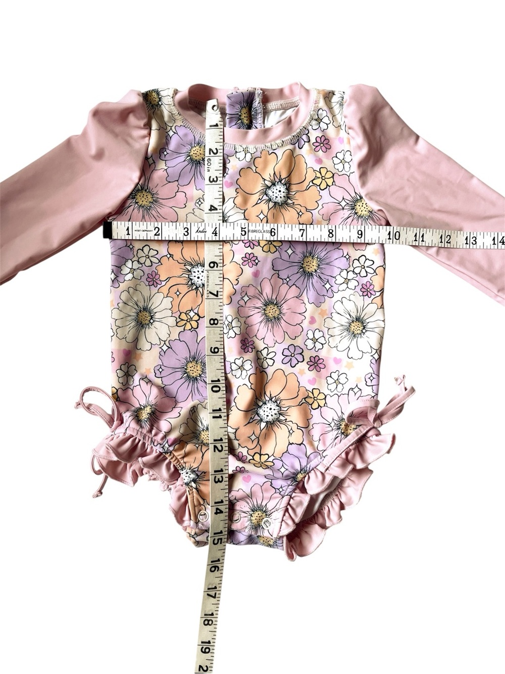 Caden Lane UV Protection Ruffle Bottom Swimsuit - Picture 7 of 10